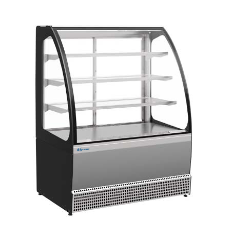 ŠALDOMA VITRINA KAYMAN KRPC-950MN BLACK