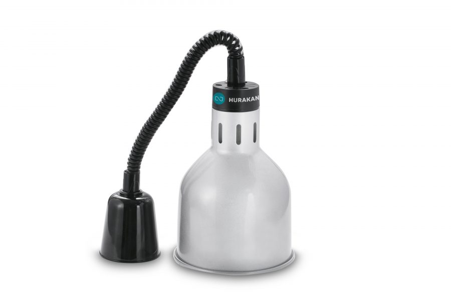 INFRAUDONŲJŲ SPINDULIŲ LEMPA HURAKAN HKN-DL775 SILVER