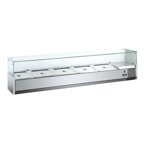 ŠALDOMA VITRINĖLĖ HURAKAN HKN-VRX1200/330