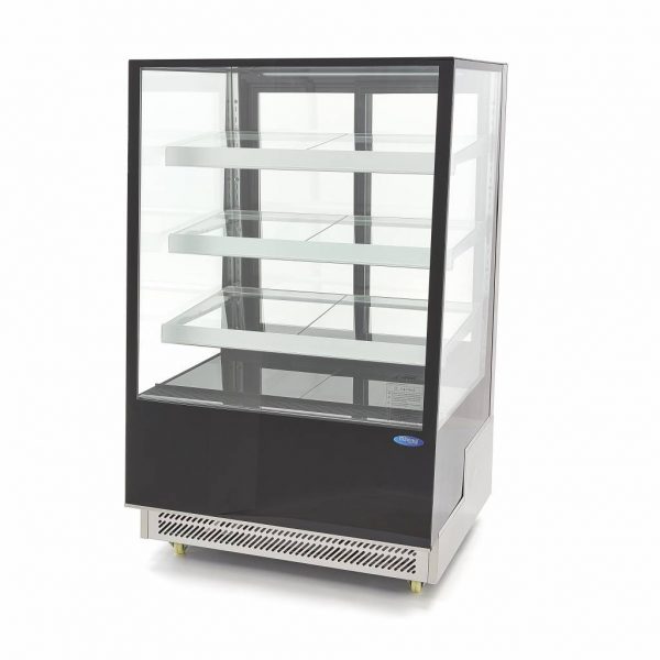 KONDITERIJOS VITRINA 400L JUODA