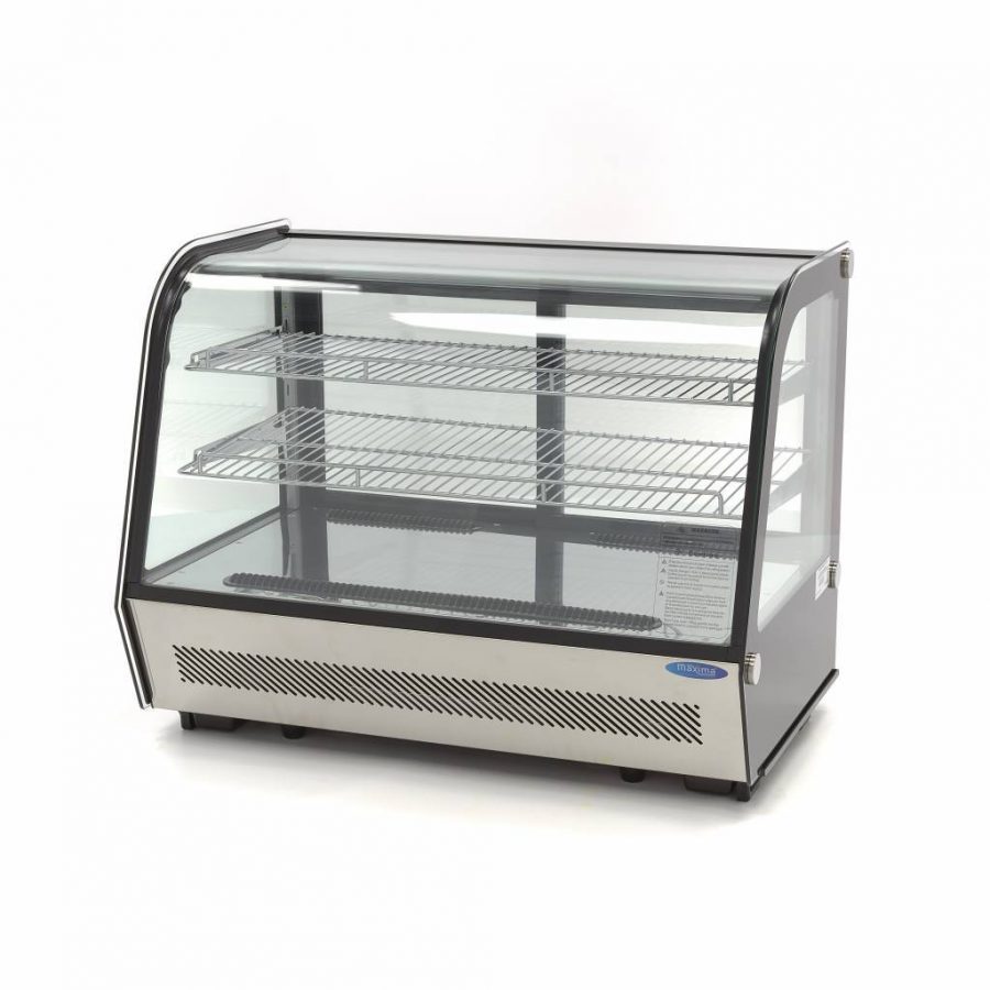 ŠALDYMO VITRINA 160L JUODA